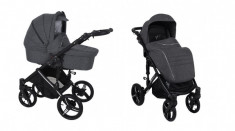 Carucior 2 in 1 Pascal 230 Black (Gri Inchis) Bebetto foto