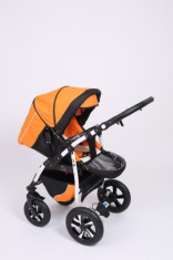 Carucior 2 in 1 Q9 Baby Merc Color 5 (Portocaliu) Baby-Merc foto