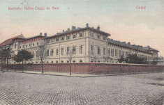 GALATI INSTITUTUL NOTRE DAME DE SION CIRCULATA 1907 foto