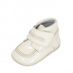 Ghetute crem din lac 17 (10 cm) Leon Shoes foto