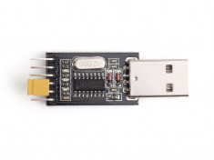 CH340G Adaptor convertor USB Serial seriala TTL UART 3.3V sau 5V foto