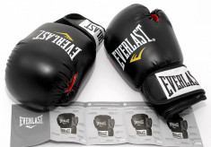 Manusi de box pentru antrenament Everlast Seria 6000 - 12 oz - Noi - Originale foto