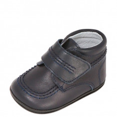 Ghetute bleumarin din piele 18 (10.5 cm) Leon Shoes foto