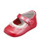 Pantofi din piele perlata rosie 16 (9.5 cm) Leon Shoes