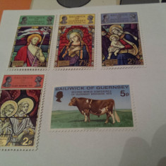 anglia/guernsey 1971/ 2 serii MNH/PICTURA+ANIMALE