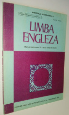 Limba engleza - Manual pentru anul VI - 1997 foto