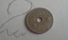 10 BANI 1906 /2 FRUMOASA foto