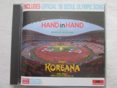 Koreana ?? Hand In Hand _ CD,album Germania foto