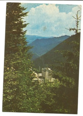 @carte postala(ilustrata) -VALCEA-Voineasa-Hotel Lotru foto