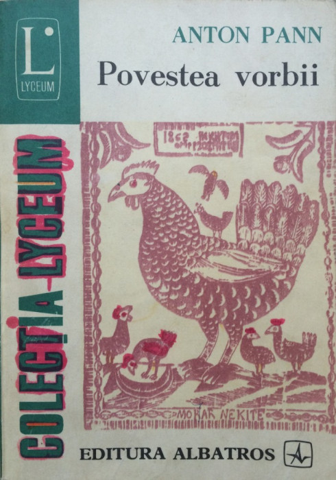 POVESTEA VORBII - Anton Pann