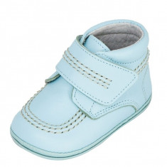 Ghetute bleu din piele 19 (11 cm) Leon Shoes foto