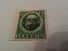 Germania/bayern 1919 ludwig/ 1v. nedantelata stampilata/ 85 euro, Stampilat