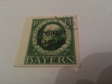 Germania/bayern 1919 ludwig/ 1v. nedantelata stampilata/ 85 euro, Stampilat