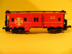 macheta vagon Lima N-Scale Caboose Wagon Sante Fe/ vagon Coca Cola foto