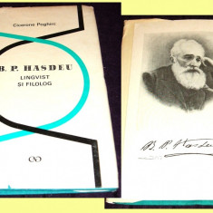 B.P. Hasdeu, lingvist si filolog - Cicerone Poghirc, biografie