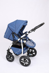 Carucior 2 in 1 Q9 Baby Merc Color 20 (Albastru) Baby-Merc foto