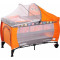 Patut pliant Grande cu vibratii 120 x 60 cm Orange Caretero