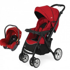 Carucior 2 in 1 cu maner reversibil Extoura Lady Bird Joie foto