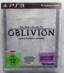 PS3 Oblivion The Elder Scrolls IV + Bonus materials 5Th Anniversary ca nou foto
