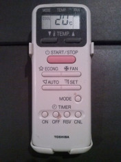 telecomanda aer conditionat TOSHIBA ,REPER telecomanda WH-E1 NE foto