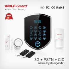 Alarma wireless 3G GSM si PSTN Wolf-Guard YL-007WM2 foto