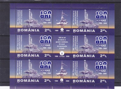Romania ,Romgaz coala mica 2009. foto