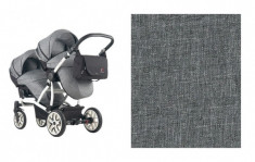 Carucior sport cu landou For Two 42 LJ195 (Gri Denim) Bebetto foto