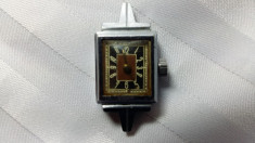 VECHI CEAS DE COLECTIE -ARTDECO -DE DAMA - MINIATURA 1,5 X 2 CM- STARE DE FUNCT. foto