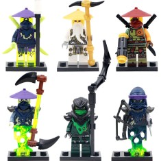 Set minifigurine tip LEGO Ninjago Possession sezon 5 Morro Soul Archer Master Wu foto