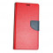 Husa ZTE Blade L3 Flip Fancy Rosie / Red