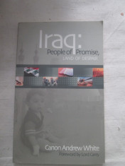 Canon Andrew White -Iraq:People Of Promise,land of despai _carte in lb. engleza foto