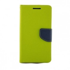 Husa Nokia Lumia 535 Flip Carte Fancy Verde Fluorescent / Green foto