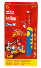 Periuta de dinti electrica Braun OralB copii Mickey Mouse D10-513 foto