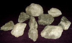 Lot 10 geme bulgari de sare saline romanesti anii 80, greutate totala 1.5 kg foto