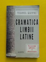 GRAMATICA LIBII LATINE Virgil Matei foto