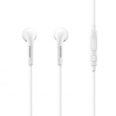 Casti Handsfree Samsung EO-EG9003 Stereo Albe / White Blister Originale foto