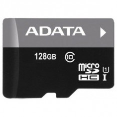 ADATA 128Gb, AUSDX128GUICL10-R ,Clasa 10, Micro Secure Digital Card foto