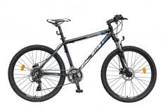 Bicicleta Mountain Bike Hardtail DHS Terrana 2627 - model 2015 26&amp;#039;-Negru-Rosu-495 mm - OLN-ONL8-21526270000|Negru-Rosu|Cadru 495 mm foto