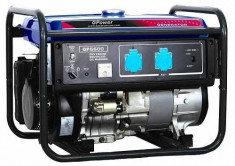 Gpower Generator GP6600, 5.6 kW, 13 CP, benzina, start manual foto