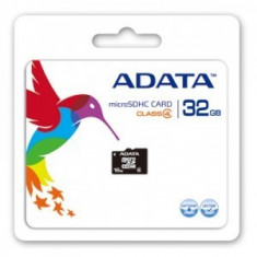 ADATA 32Gb, AUSDH32GCL4-R ,Clasa 4, Micro Secure Digital Card foto