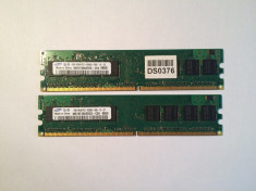 MEMORIE RAM SAMSUNG 2 GB DDR2 1RX8 PC2- foto