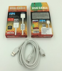 Cablu date USB HighSpeed Samsung Galaxy S5 / Note 3 foto