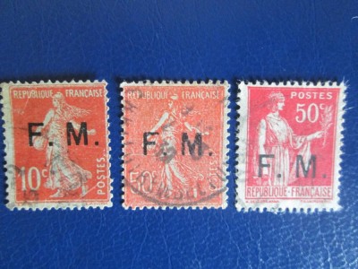 TIMBRE FRANTA 1906 USED foto
