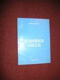 Maria Butan - Interferences lexicales