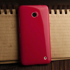 Husa Nokia Lumia 630 Goospery Jelly Case Rosie / Red foto