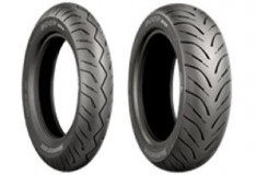 Cauciuc Moto Scuter Scooter NOU Bridgestone Hoop B03 120/80/14 TL 58S foto