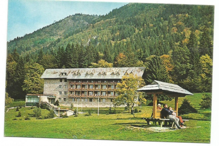 @carte postala(ilustrata)-POIANA BRASOV-Hotel Bradul