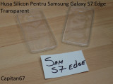 Husa Silicon Pentru Samsung Galaxy S7 Edge Transparent