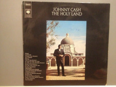 JOHNNY CASH - THE HOLY LAND (1969/ CBS REC/ RFG) - Vinil/Impecabil/Vinyl/Country foto