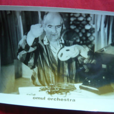 3 Fotografii din Filmul Omul Orchestra cu Louis de Funes , dim.=16,5x12 cm